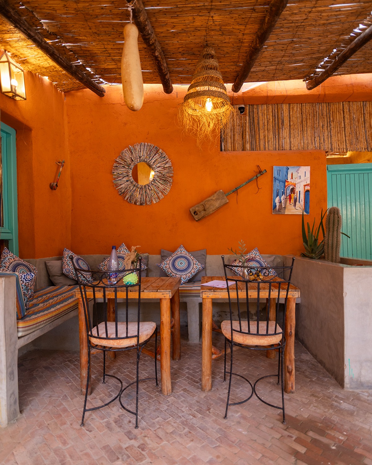 Illustrative riad atmosphere